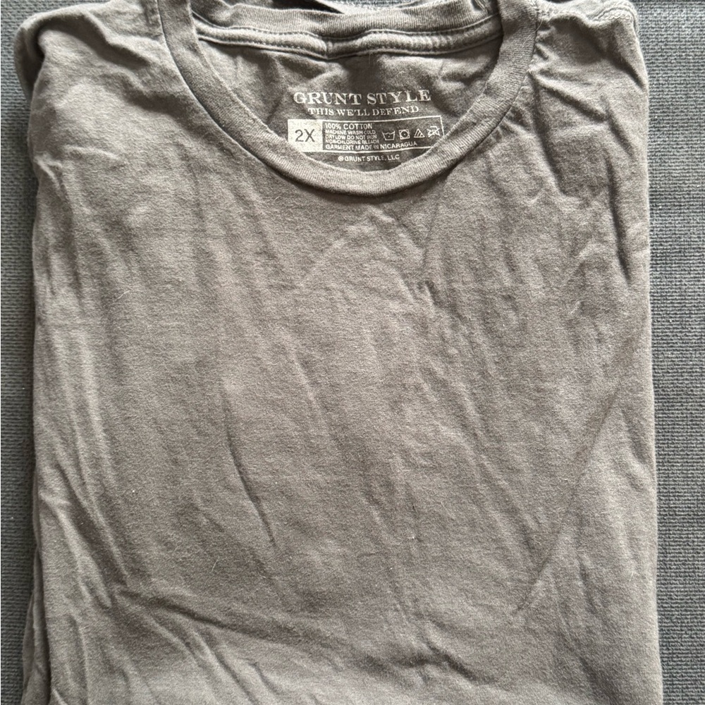 Grunt Style Gray Men's Shirt